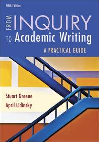 cover of From Inquiry to Academic Writing: A Practical Guide