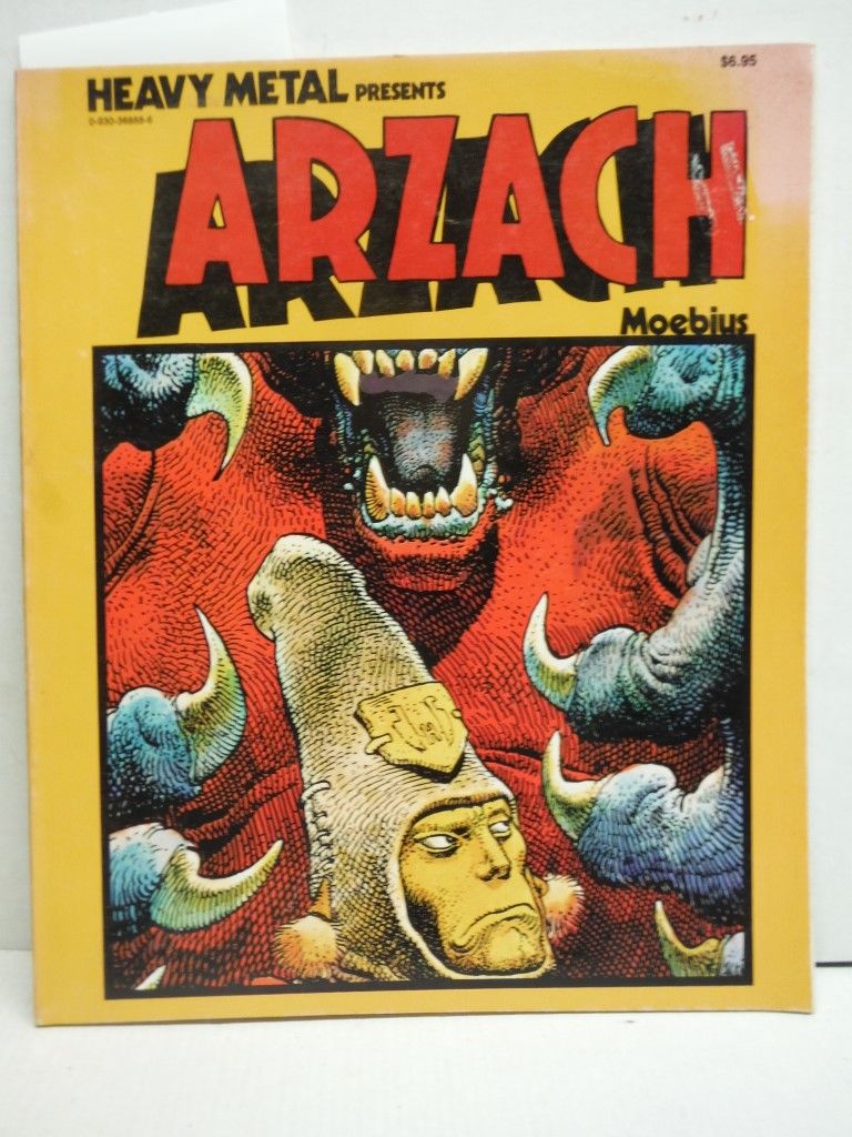 【サンキュー】Moebius ARZACH 洋書 Arzach (A Heavy Metal book) by Moebius | Paperback | 1977-01