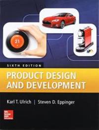 Product Design and Development (Irwin Marketing) by Ulrich, Karl - 2015-04-27