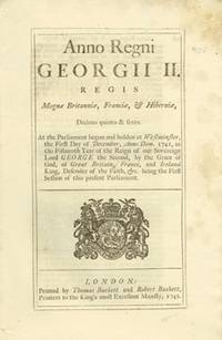 image of An Act for further regulating the Plantation Trade; and for Relief of Merchants importing Prize Goods from America, and for preventing collusive Captures there