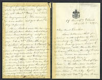 image of ALS from John Riker to his brother about his Kensett painting
