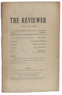 image of THE REVIEWER: June 15, 1921 (Volume 1, Number 9)