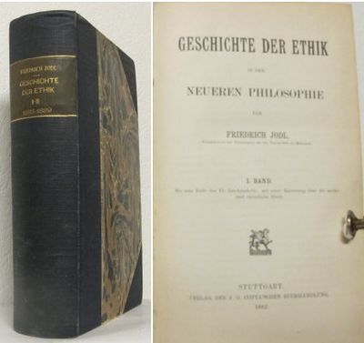 Geschichte der Ethik in der neueren Philosophie.…