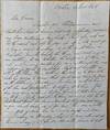 Autograph Letter Signed, Boston, November 22, 1848 to Thomas J. Taylor, New York City