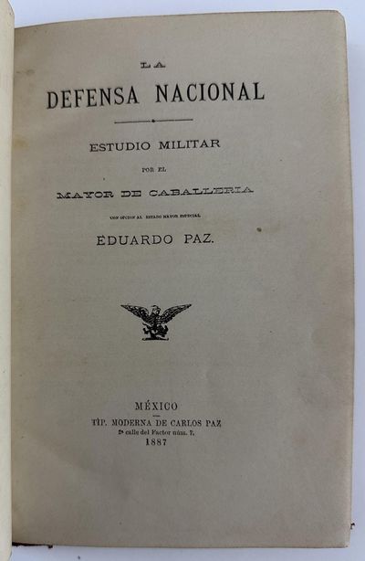 La Defensa Nacional: Estudio Militar por el Mayor de Caballeria