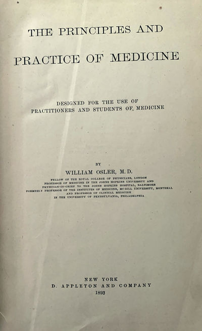 The principles and practice of medicine
