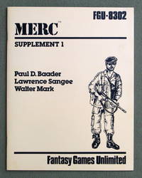 MERC: Supplement 1 (RPG Sourcebook) by Paul D. Baader & Walter Mark & Lawrence Sangi - FGU 8302 - 1983 - from Waynes Books (SKU: GMSP01fgu8302)