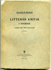Litterär kritik i Sverige under 1600- och…