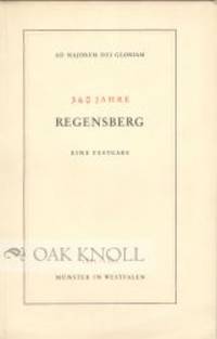 Münster: Regensberg, 1951. paper wrappers. Regensberg. small 8vo. paper wrappers. 63 pages, with 1 ...