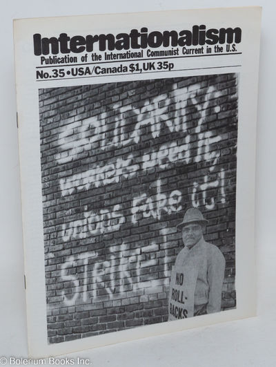 Internationalism: publication of the International Communist Current in the US. No. 35 (Winter 1982)