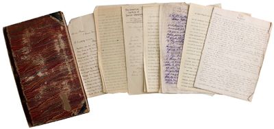 [Collection of Letters on Missionary Work in Africa and Ledger of Pastoral Work]
