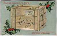 Novelty Christmas Postcard with Hidden Accordion-fold Message
