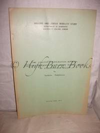 The Analysis of Migration Between Standard Metropolitan Labour Market Areas in England and Wales: Housing and Labour Mobility Study (Working Paper No 4) by Hadjifotiou, Nathalie - 1972 