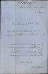 Market Report, Bill of Sale