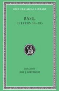 image of Basil: Letters 59-185 (Loeb Classical Library No. 215) (Volume II)