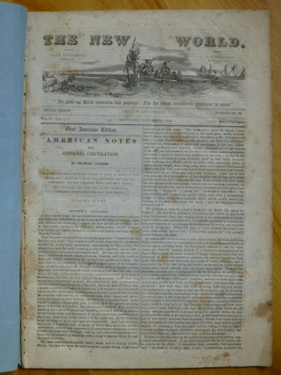 1842. First American Edition. New-York: J. Winchester, Publisher, November 1842. Original self-wrapp...