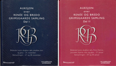 AUKSJON OVER RENEE OG BREDO GRIMSGAARDS SAMLIMG,…