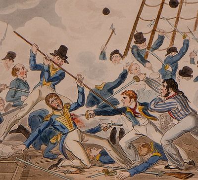 The Progress of a Midshipman exemplified in the career of Master Blockhead
