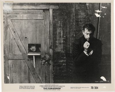 The Confession [L'aveu] (Two original photographs from the 1970 film)