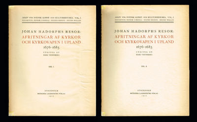 Johan Hadorphs resor: Afritningar af kyrkor och…