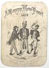 A Happy New Year!" -- Uncle Sam Enjoys "Sweet Owen" Brand Tobacco on New Year's Card