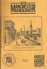 THE MANCHESTER GENEALOGIST MAGAZINE. Vol.28. No.3. 1992