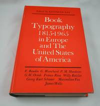 image of Book Typography 1815-1965. In Europe and the United States of America