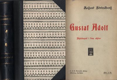 GUSTAF ADOLF. Skådespel i fem akter.