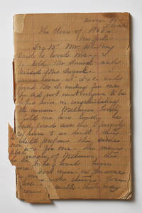 Diary. Dated December 15th..."Mr Whitney said he loved me-