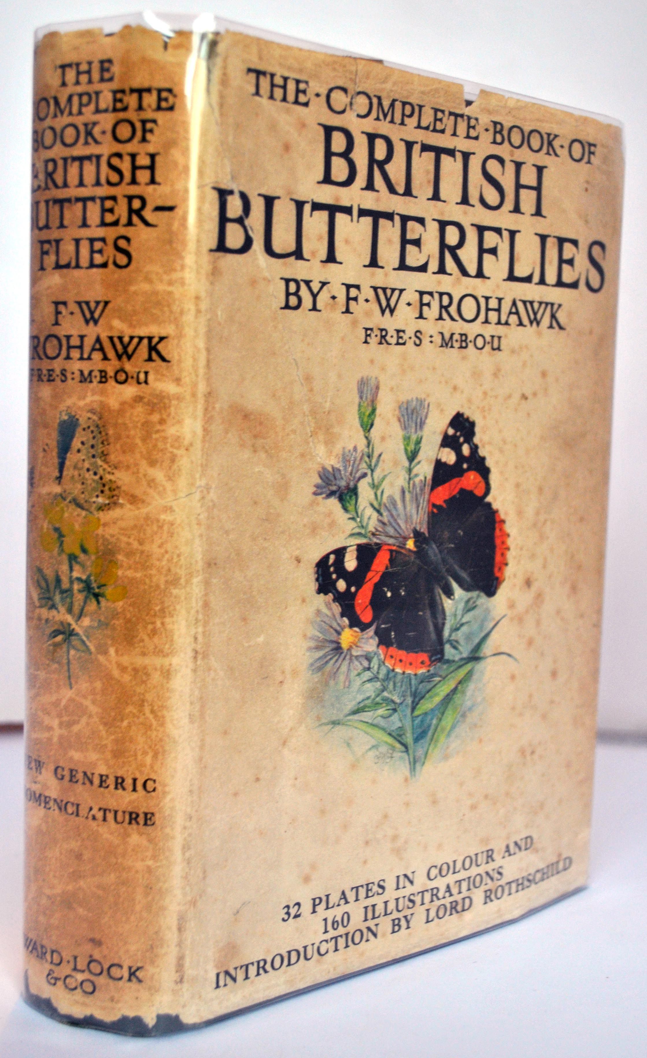 The Complete Book of British Butterflies by F W Frohawk 1934