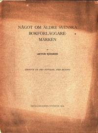 Något om äldre svenska bokförläggaremärken.