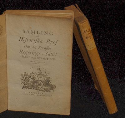 Samling af historiska bref om det svenska…