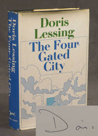 cover of The Four-Gated City (volume five (5) of Children of Violence), inscribed by the author