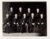 7" x 9" Black-and-White Portrait Photograph of the Hughes Court