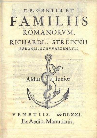 De. gentib. et familiis romanorum, Richardi…