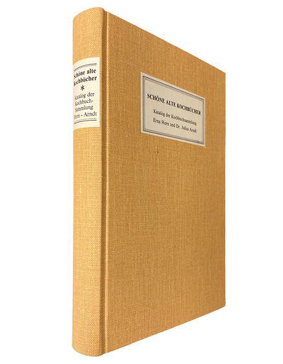 Schöne alte Kochbücher. Katalog der…