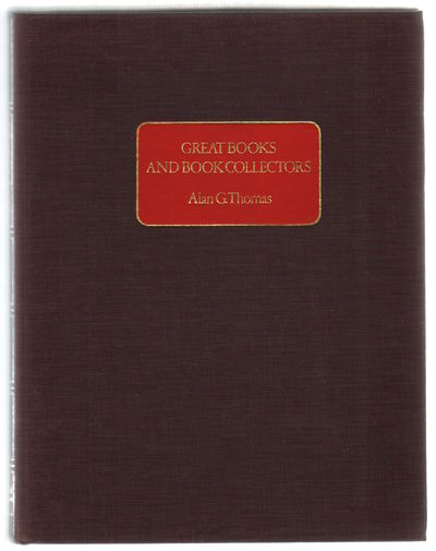 Great books and book collectors.