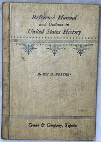 image of Reference Manual and Outlines of United States History