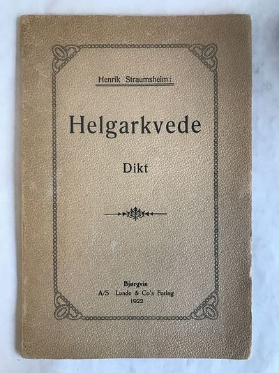 Helgarkvede. Dikt.