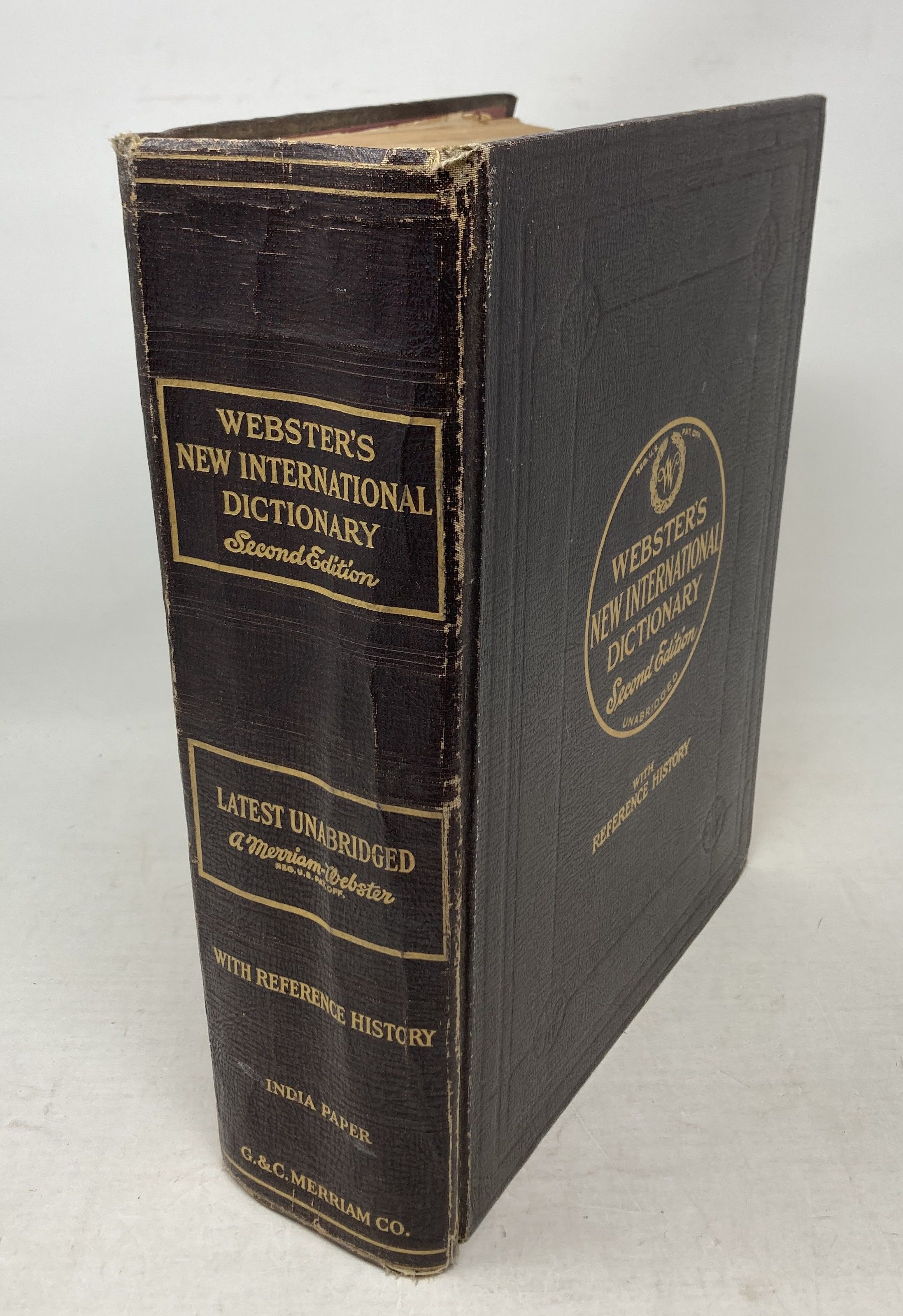 Webster's new international dictionary of the English language Webster's new international dictionary of the English language