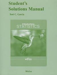 Student Solutions Manual for Introductory Statistics