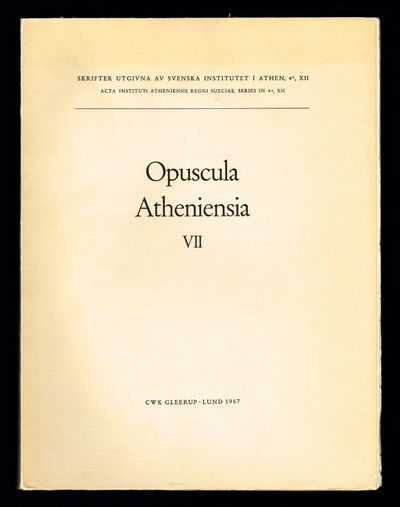 Opuscula Atheniensia VII.