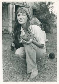 Original photograph of Jane Birkin at her chateau in Normandy, 1977