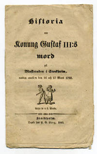 Historia om konung Gustaf III:s mord på…