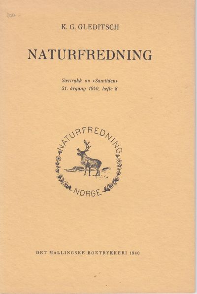 Naturfredning. Særtrykk av ‘Samtiden’ 51. årgang…