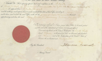 President Theodore Roosevelt Appoints the Solicitor General of the United States
