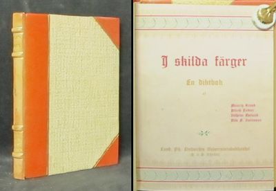 I skilda färger. En diktbok. Af Mauritz Krook,…