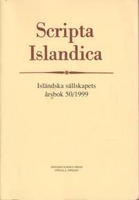 Scripta Islandica. Isländska sällskapets årsbok…
