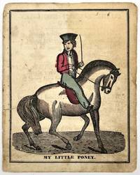 My Little Pony" -- 1840s Advertising Handbill for Children's Book Publisher Turner & Fisher of Boston