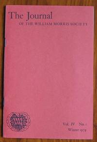 image of The Journal of the William Morris Society Volume IV Number 1 Winter 1979